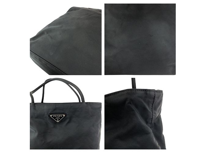 Bolso Tote Prada Tessuto Negro - vista 5
