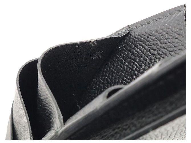 Hermès Cartera larga Hermes Bearn Souffle Negro - vista 9