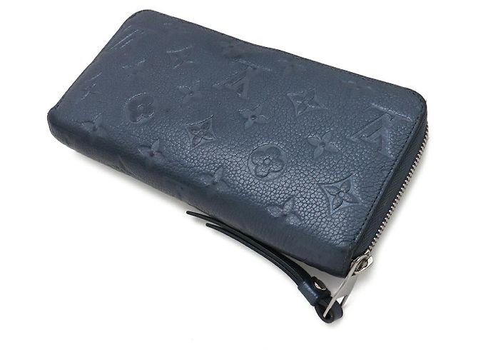 Portafoglio Zippy Louis Vuitton Blu - vista 2