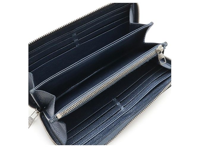 Portafoglio Zippy Louis Vuitton Blu - vista 5