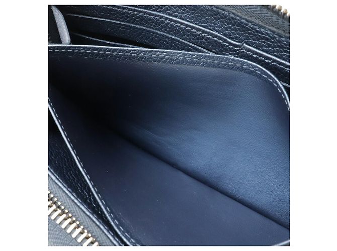 Portafoglio Zippy Louis Vuitton Blu - vista 7