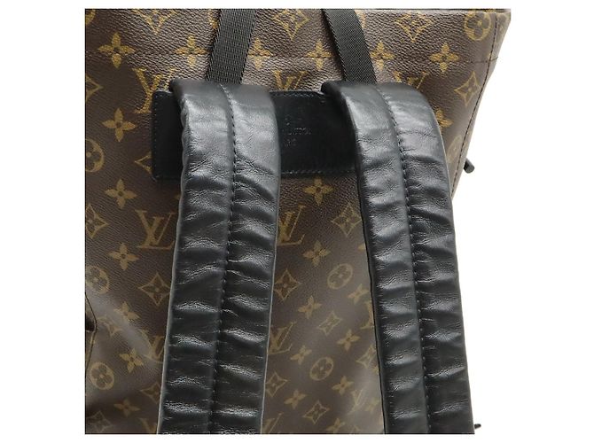Louis Vuitton Logo Story Chalk Rucksack Braun - Ansicht 4