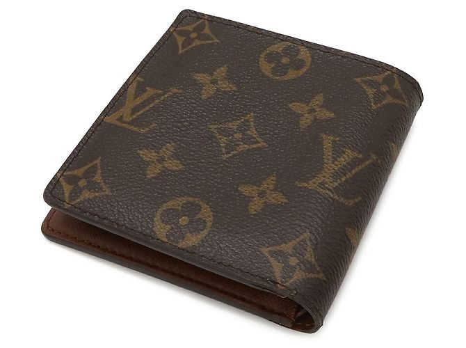 Portafoglio bi-fold Louis Vuitton Monogram Marrone - vista 2