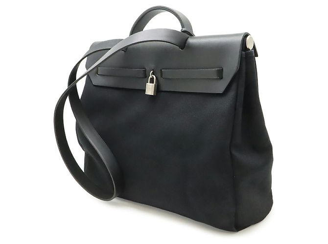 Hermès Hermes Eale Bag MM Handtasche Schwarz - Ansicht 2