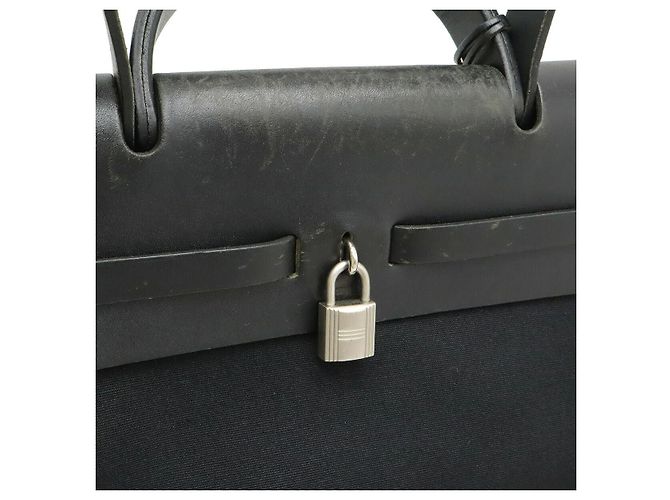 Hermès Hermes Eale Bag MM Handtasche Schwarz - Ansicht 7