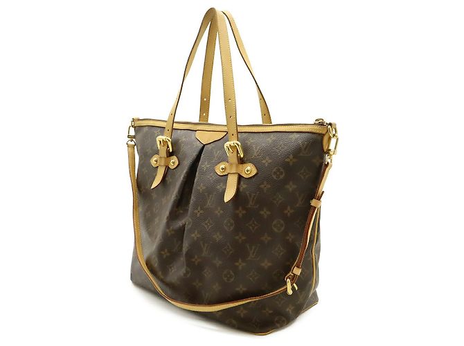 Louis Vuitton Monogram Palermo GM Tote Bag Braun - Ansicht 2