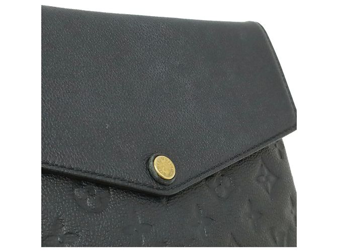 Borsa a tracolla Louis Vuitton Twice Nero - vista 8