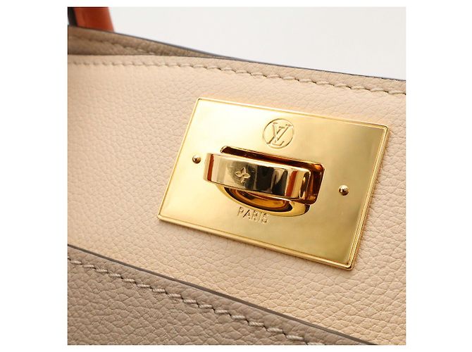 Borsa Tote Louis Vuitton On My Side MM Grigio - vista 6