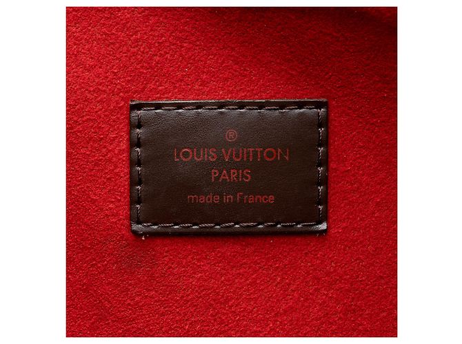 Louis Vuitton Damier Ebene Evora MM Tote Castaño - vista 8