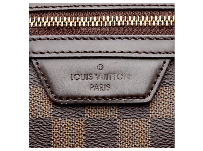 Louis Vuitton Damier Ebene Evora MM Tote Castaño - vista 9