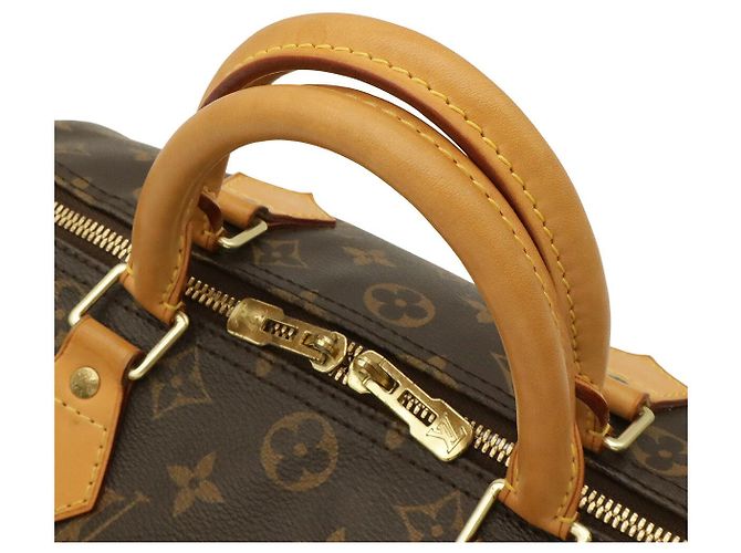 Louis Vuitton Speedy Bandouliere Marrone - vista 4