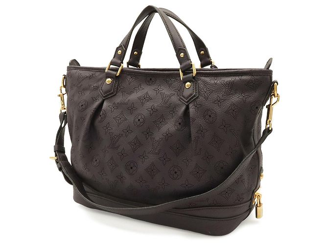 Borsa Tote Louis Vuitton Mahina Stella PM Porpora - vista 2