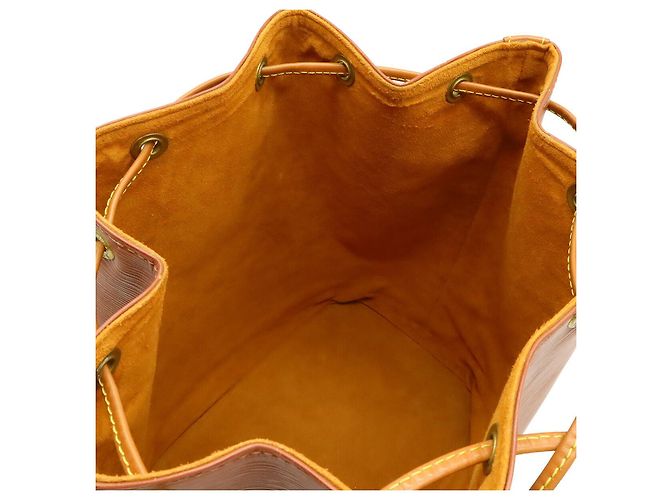 Borsa a tracolla Louis Vuitton Noe Epi Marrone - vista 5