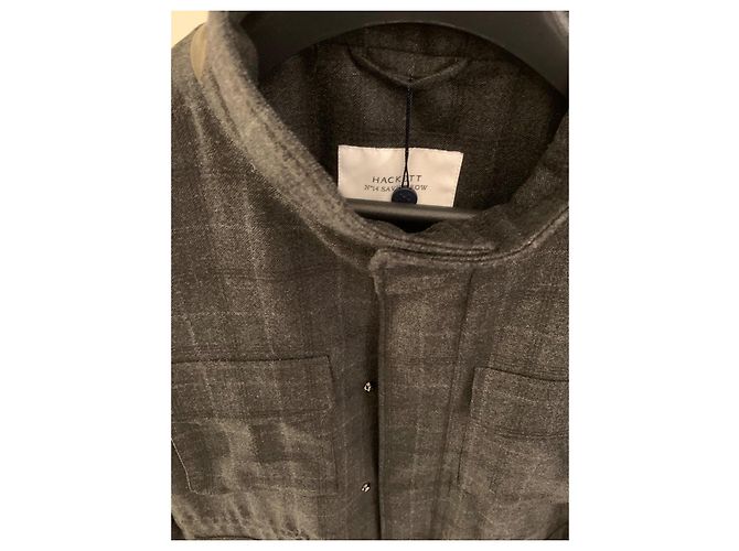 Hackett London Giacca Hackett in lana a quadri da uomo Verde - vista 7