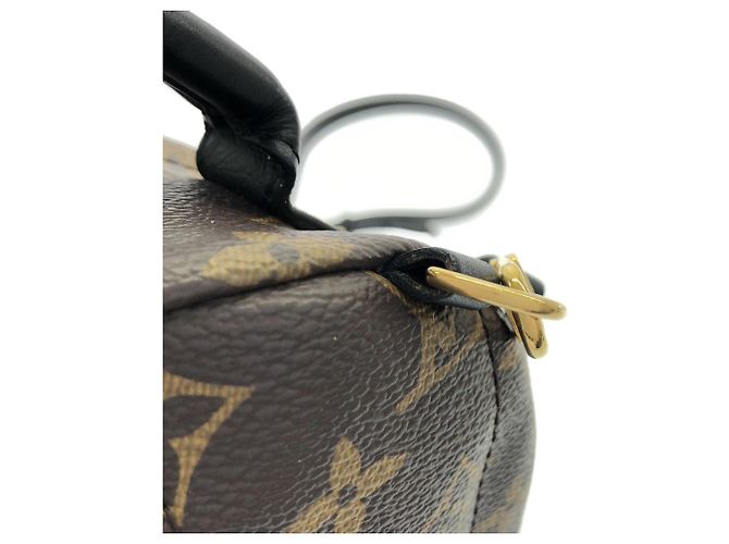 Zaino MINI Palm Springs Monogram Louis Vuitton Marrone - vista 6