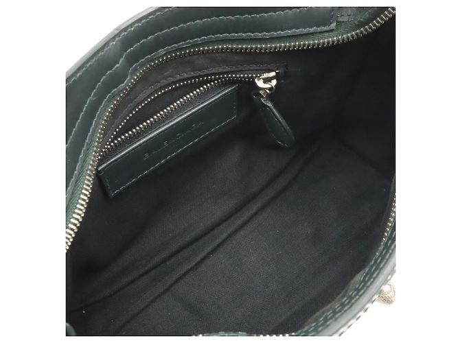 Borsa Balenciaga Giant Mini City Verde scuro - vista 7