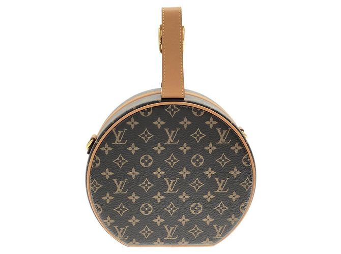 Sac à main Louis Vuitton Monogram Petite Boite Chapeau Marron - vue 2