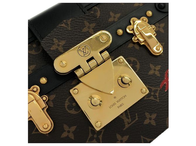 Borsa a tracolla Louis Vuitton Monogram Petite Malle M45943 Marrone - vista 6