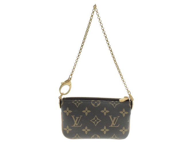 Louis Vuitton Monogram Pochette Mila PM Accessory Pouch Braun - Ansicht 2