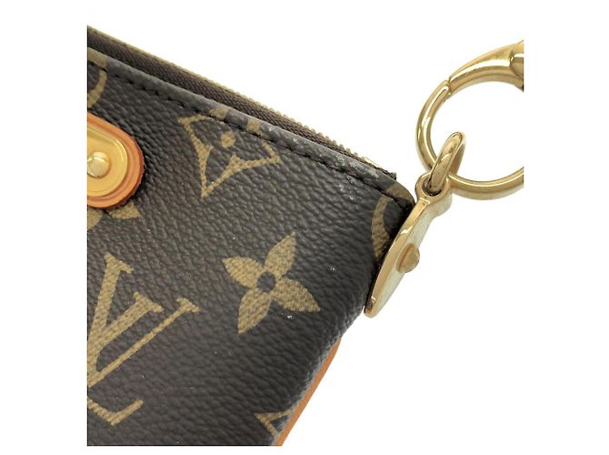 Louis Vuitton Monogram Pochette Mila PM Accessory Pouch Braun - Ansicht 4