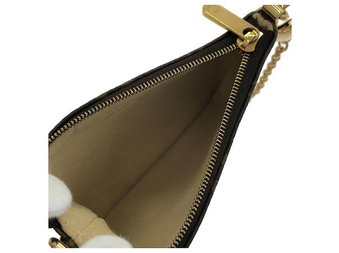 Louis Vuitton Monogram Pochette Mila PM Accessory Pouch Braun - Ansicht 9