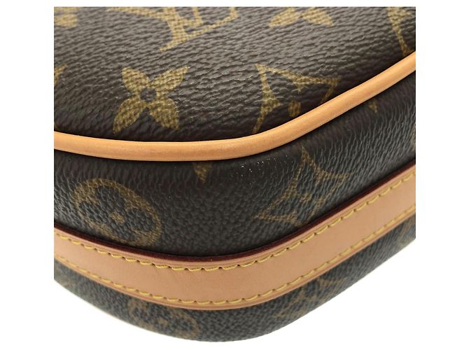 Borsa a tracolla Louis Vuitton Monogram Boite Chapeau Souple PM Marrone - vista 2