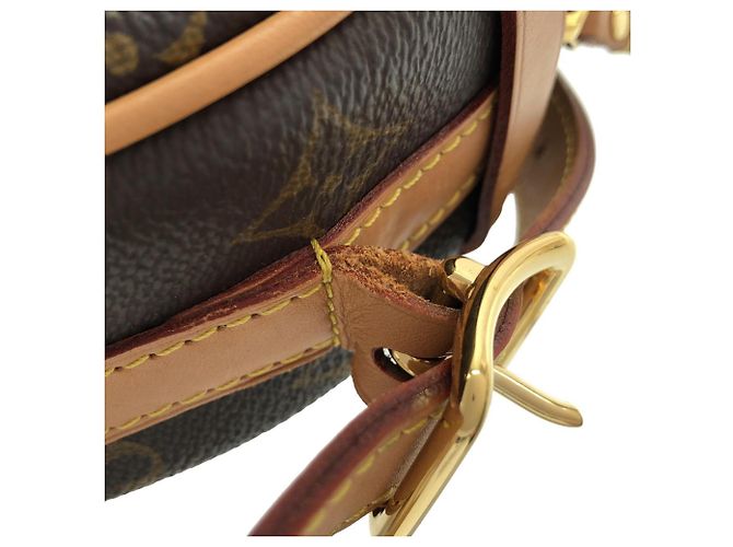 Borsa a tracolla Louis Vuitton Monogram Boite Chapeau Souple PM Marrone - vista 3