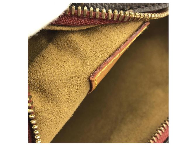 Borsa a tracolla Louis Vuitton Monogram Boite Chapeau Souple PM Marrone - vista 8
