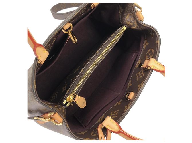 Bolsa Louis Vuitton Monogram Montaigne BB Marrom - vista 7