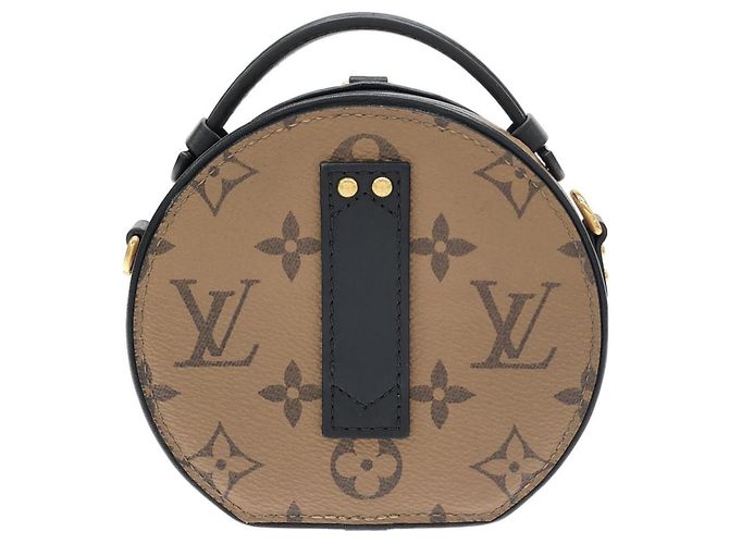 Louis Vuitton Monogram Reverse Mini Boite Chapeau Schultertasche Braun - Ansicht 2