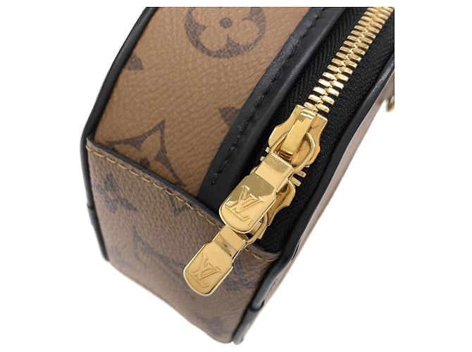 Louis Vuitton Monogram Reverse Mini Boite Chapeau Schultertasche Braun - Ansicht 6