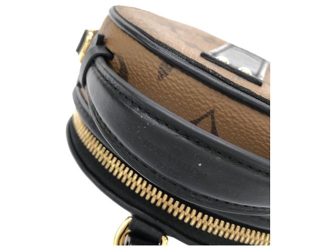 Louis Vuitton Monogram Reverse Mini Boite Chapeau Schultertasche Braun - Ansicht 7