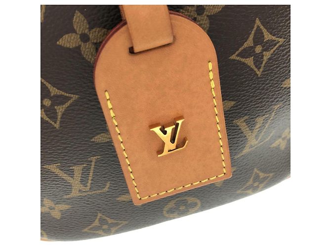 Borsa a tracolla Louis Vuitton Monogram Boite Chapeau Souple MM Marrone - vista 6