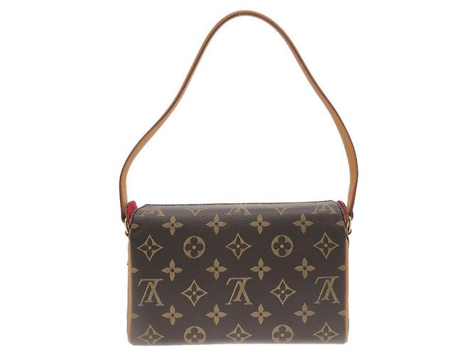 Borsa Louis Vuitton Monogram Recital Marrone - vista 2
