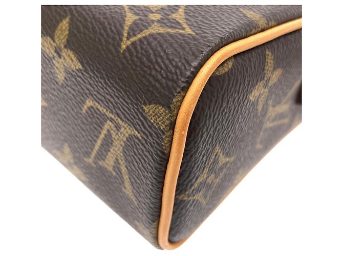 Borsa Louis Vuitton Monogram Recital Marrone - vista 3