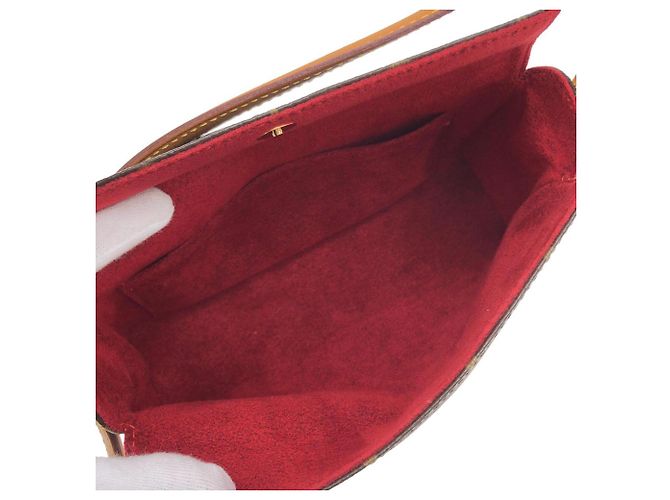 Borsa Louis Vuitton Monogram Recital Marrone - vista 8