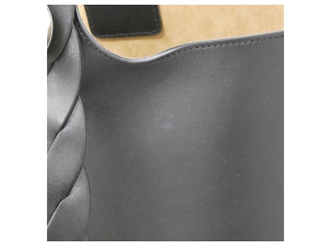 Sac Seau Pebble Large Loewe Noir - vue 4