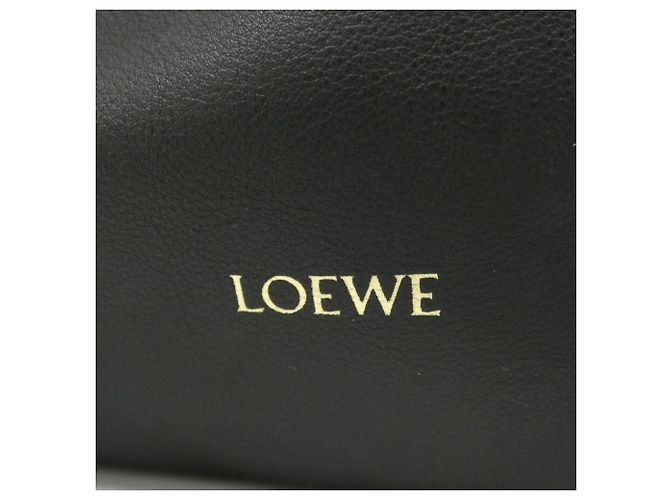 Borsa a mano Loewe Flamenco Clutch Medium Nero - vista 4