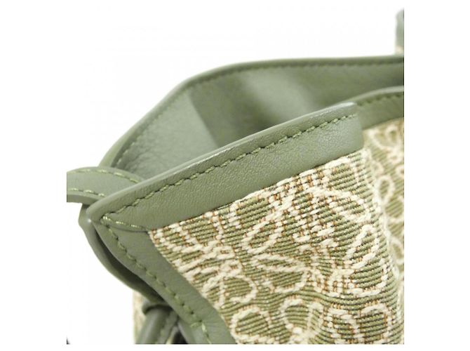 Borsa a pochette Loewe Flamenco Verde - vista 3