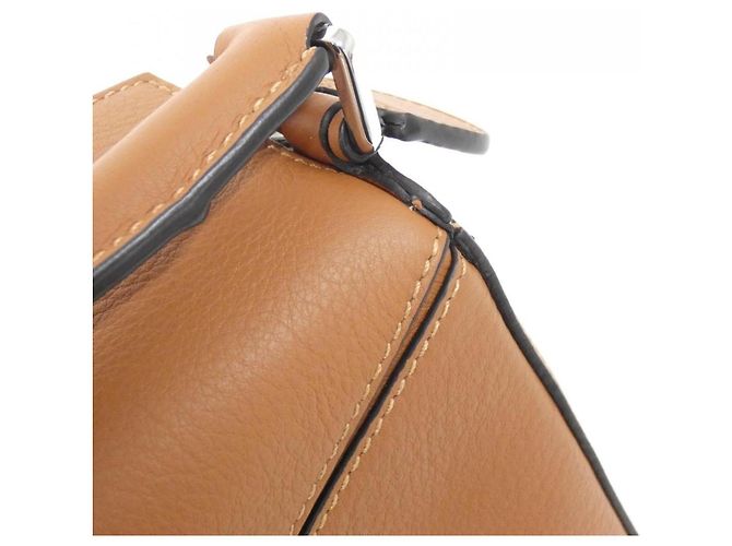 Borsa Loewe Puzzle Mini Marrone - vista 5