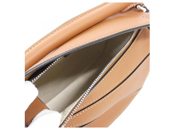 Borsa Loewe Puzzle Mini Marrone - vista 8
