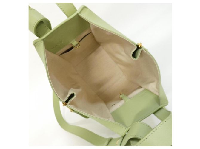 Loewe Hammock Compact Schultertasche Grün - Ansicht 7