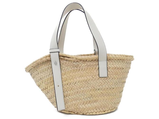 Bolsa Loewe A223S93X04 em Bege e Branco - vista 2