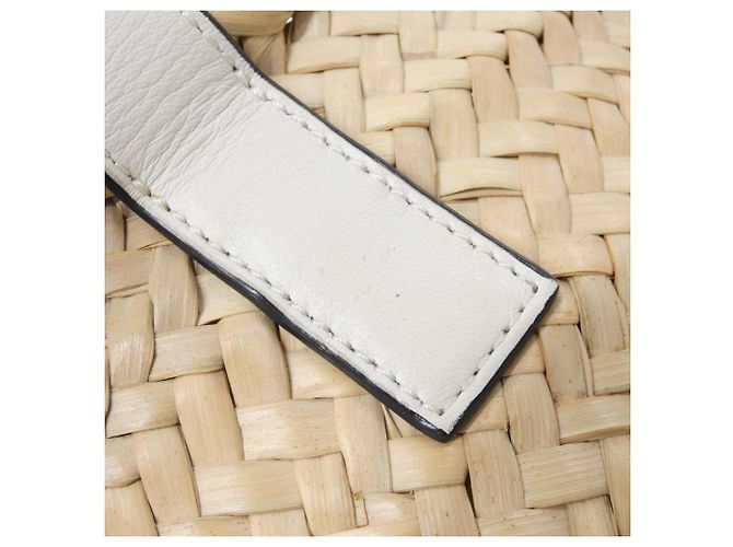 Bolsa Loewe A223S93X04 em Bege e Branco - vista 6