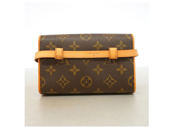 Louis Vuitton Monogram Pochette Florentine Fanny Pack Marrone - vista 10