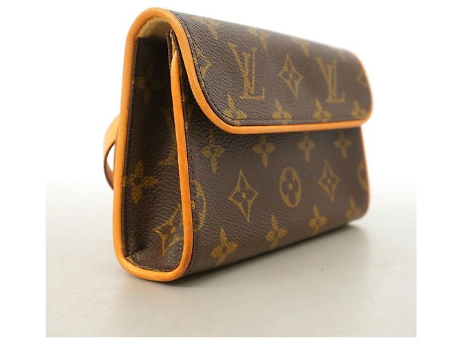 Louis Vuitton Monogram Pochette Florentine Fanny Pack Marrone - vista 2