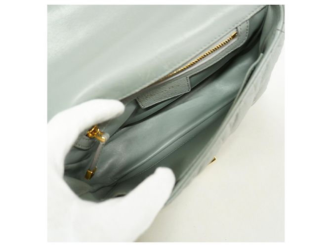 Borsa a tracolla Christian Dior Cannage Caro Marrone - vista 4