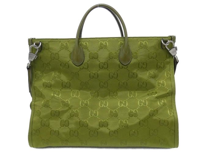 Borsa Gucci OFF THE GRID in Green Verde - vista 2