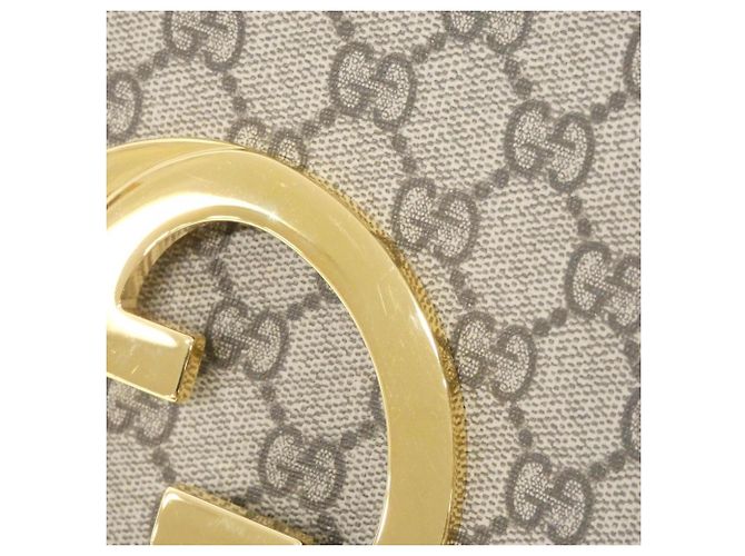 Borsa a tracolla Gucci BLONDIE Marrone Beige - vista 4