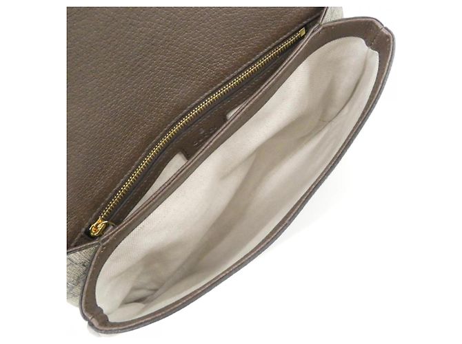 Borsa a tracolla Gucci BLONDIE Marrone Beige - vista 7